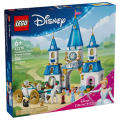 LEGO® Disney Princess Cinderella's Castle And Horse Carriage Building Set 43275 - Radar Toys