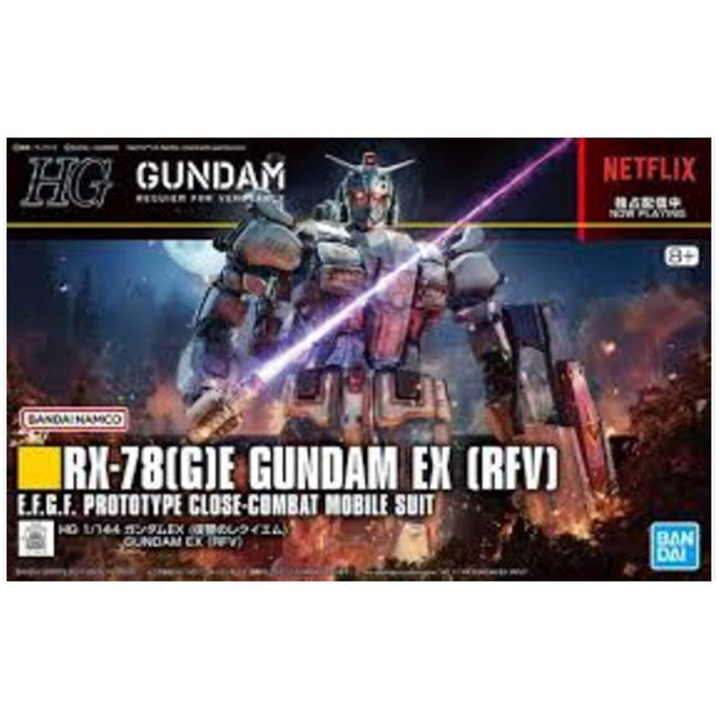 Bandai Gundam Requiem for Vengeance HG RX-78GE Gundam EX RFV 1:144 Scale Model Kit - Radar Toys