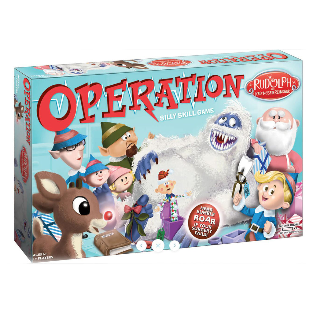 USAopoly Rudolph The Red Nosed Reindeer Operation Game