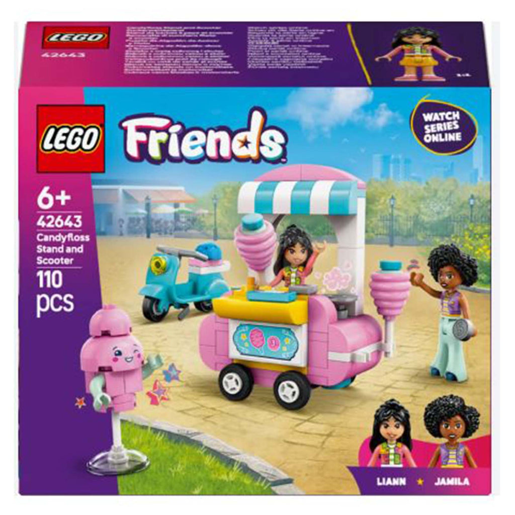 LEGO® Friends Cotton Candy Stand And Scooter Building Set 42643