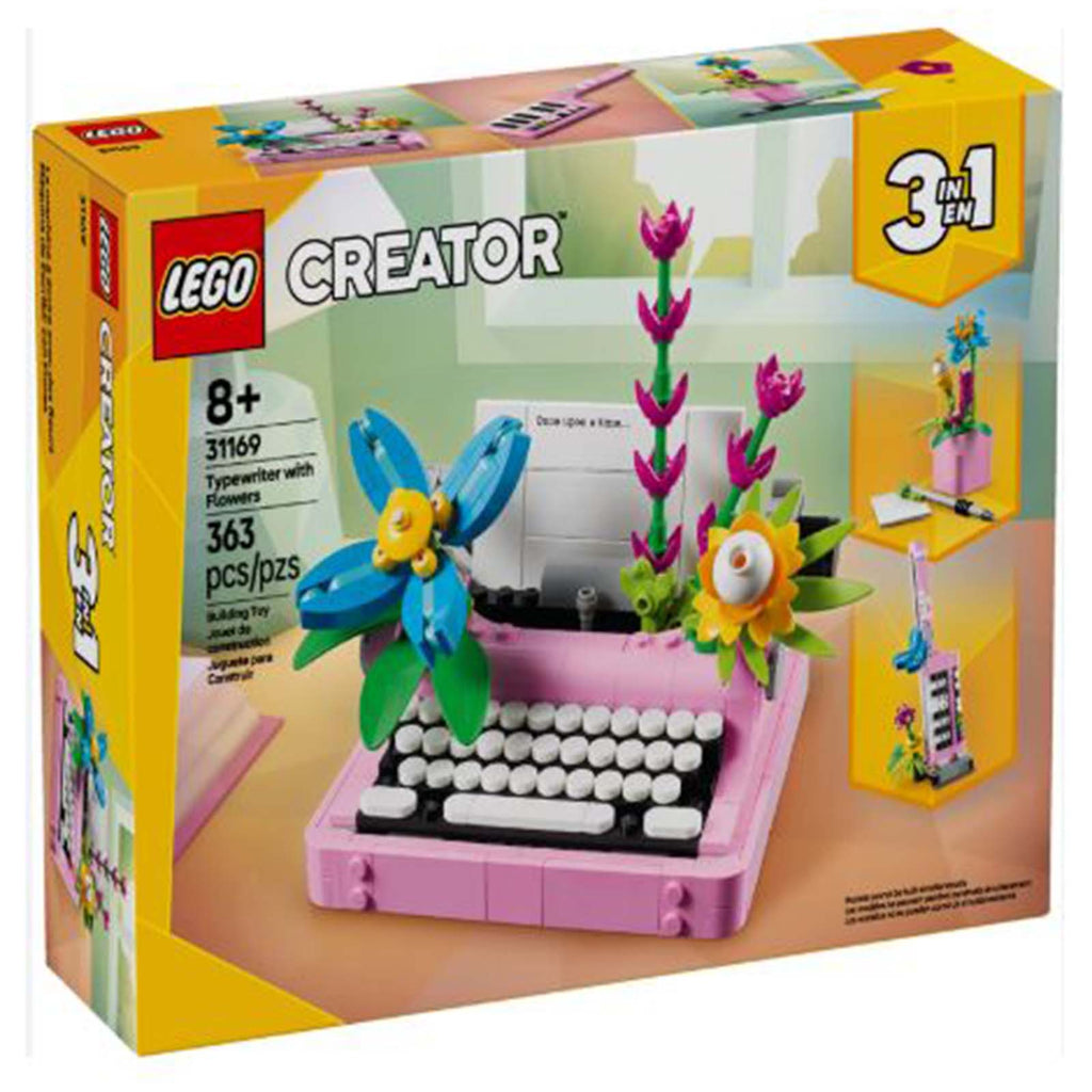 LEGO® Typewriter With Flowers Building Set 31169 - Radar Toys