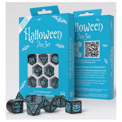 Q-Workshop Halloween 20th Anniversary 7 Piece Dice Set