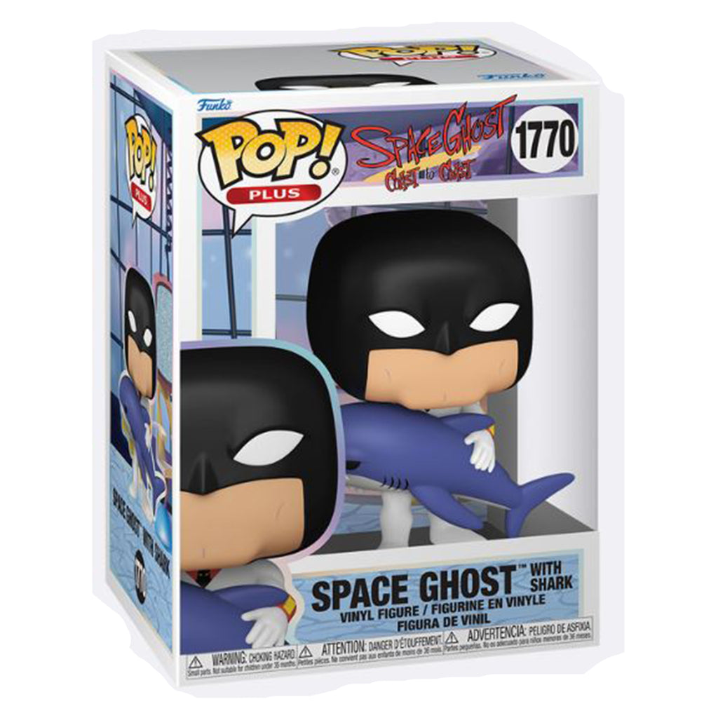 Funko Space Ghost Coast To Coast POP Space Ghost With Shark Figure