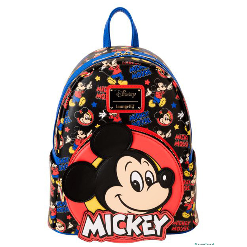 Loungefly Disney Mickey Mouse Classic All Over Print Mini Backpack