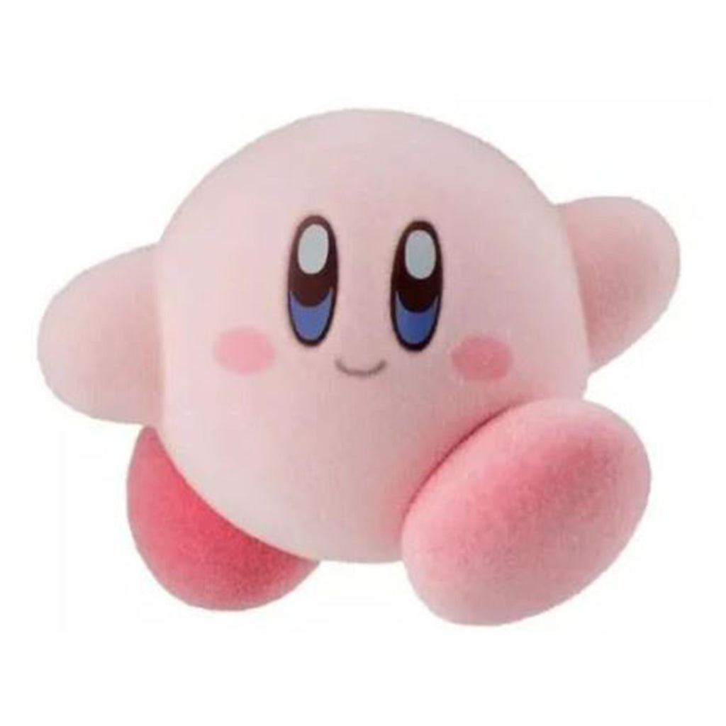 Bandai Shokugan PuPuPu Kirby Walking Flocked Doll Mini Figure