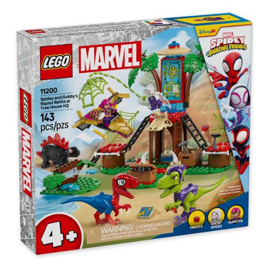 LEGO® Marvel Spidey And Gobby's Raptor Battle At Tree House HQ Building Set 11200