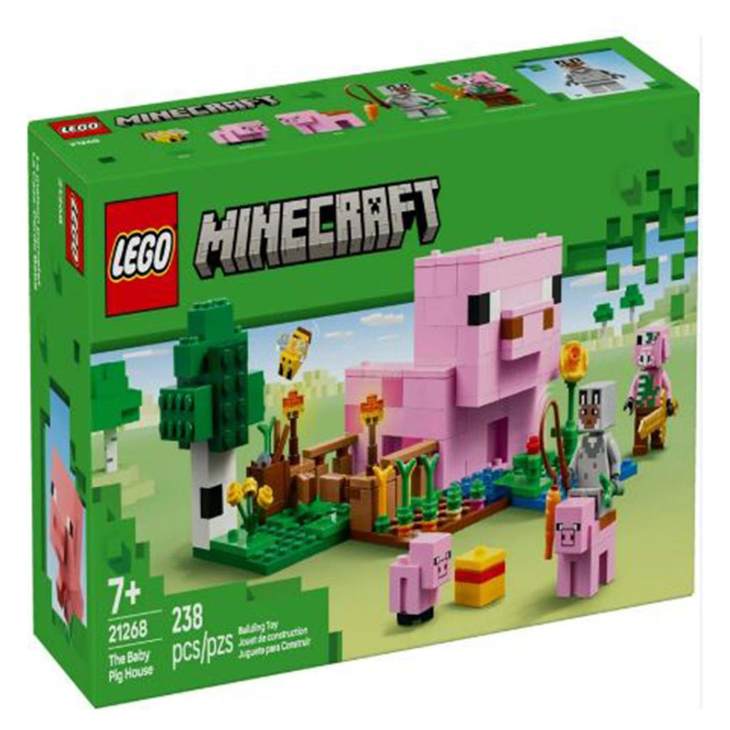 LEGO® Minecraft The Baby Pig House Building Set 21268