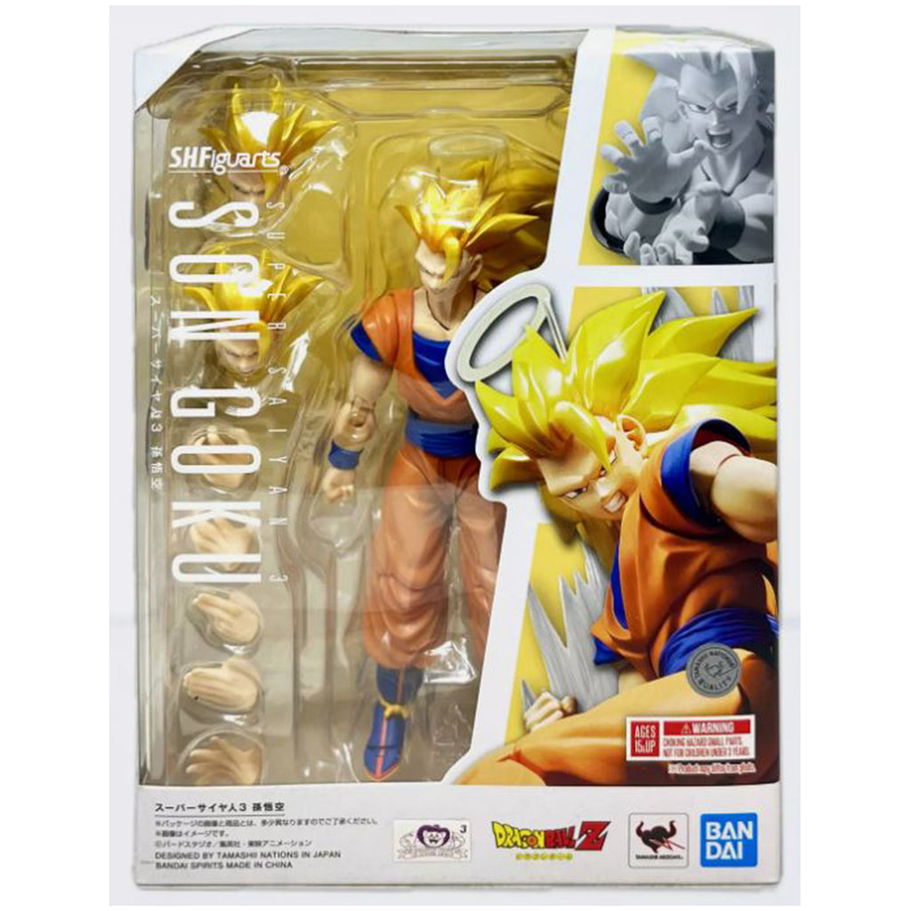 Bandai Dragon Ball Z SHFiguarts Super Saiyan 3 Son Goku Action Figure