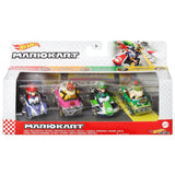 Mattel Hot Wheels Mario Kart 4 Vehicle Diecast Set - Radar Toys