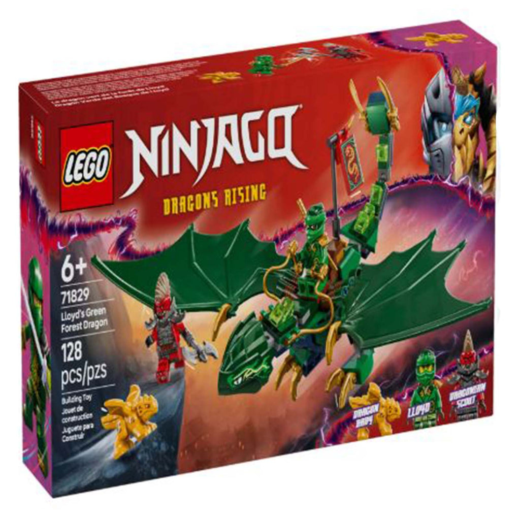 LEGO® Ninjago Lloyd's Green Forest Dragon Building Set 71829