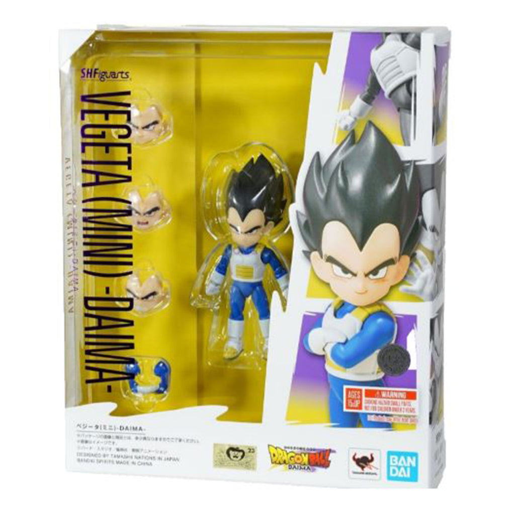 Bandai Dragon Ball Daima SHFiguarts Vegeta Mini Daima Action Figure