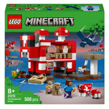 LEGO® Minecraft The Mooshroom House Building Set 21270 - Radar Toys