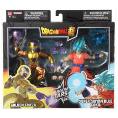 Bandai Dragon Ball Super Dragon Stars Battle Pack Golden Frieza And SS Blue Goku Figure Set