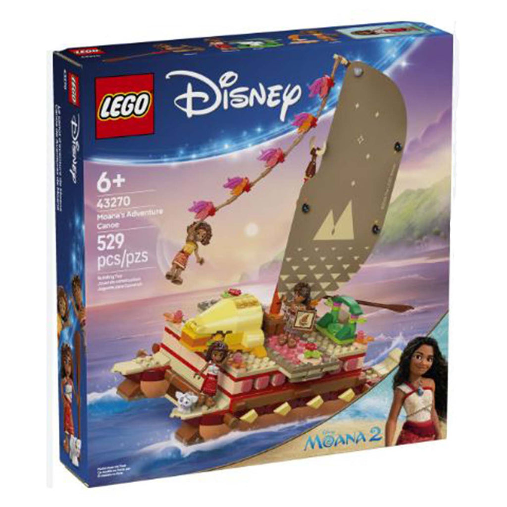 LEGO® Disney Moana's Adventure Canoe Building Set 43270