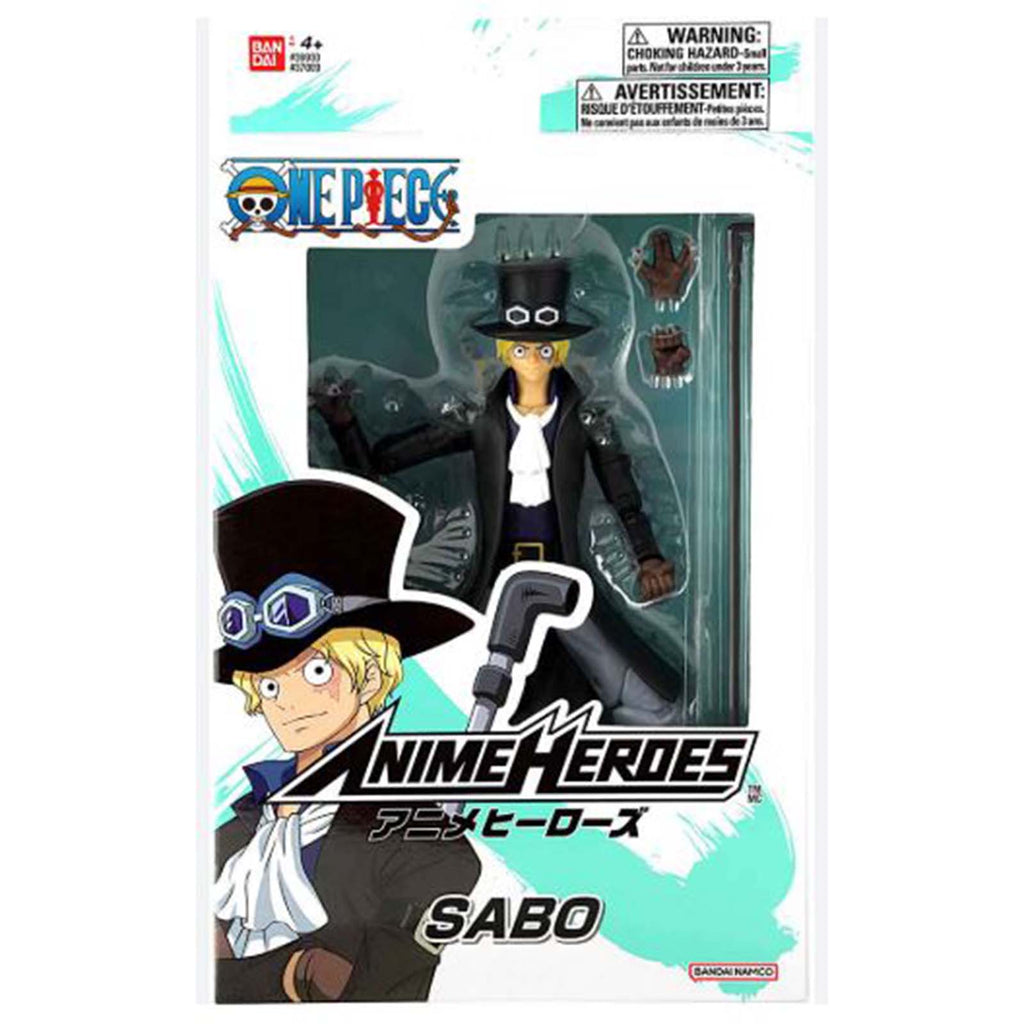 Bandai One Piece Anime Heroes Sabo 8th Wave Action Figure