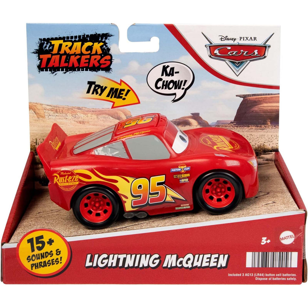 Mattel Disney Cars Track Talkers Lightning McQueen Toy Vehicle - Radar Toys