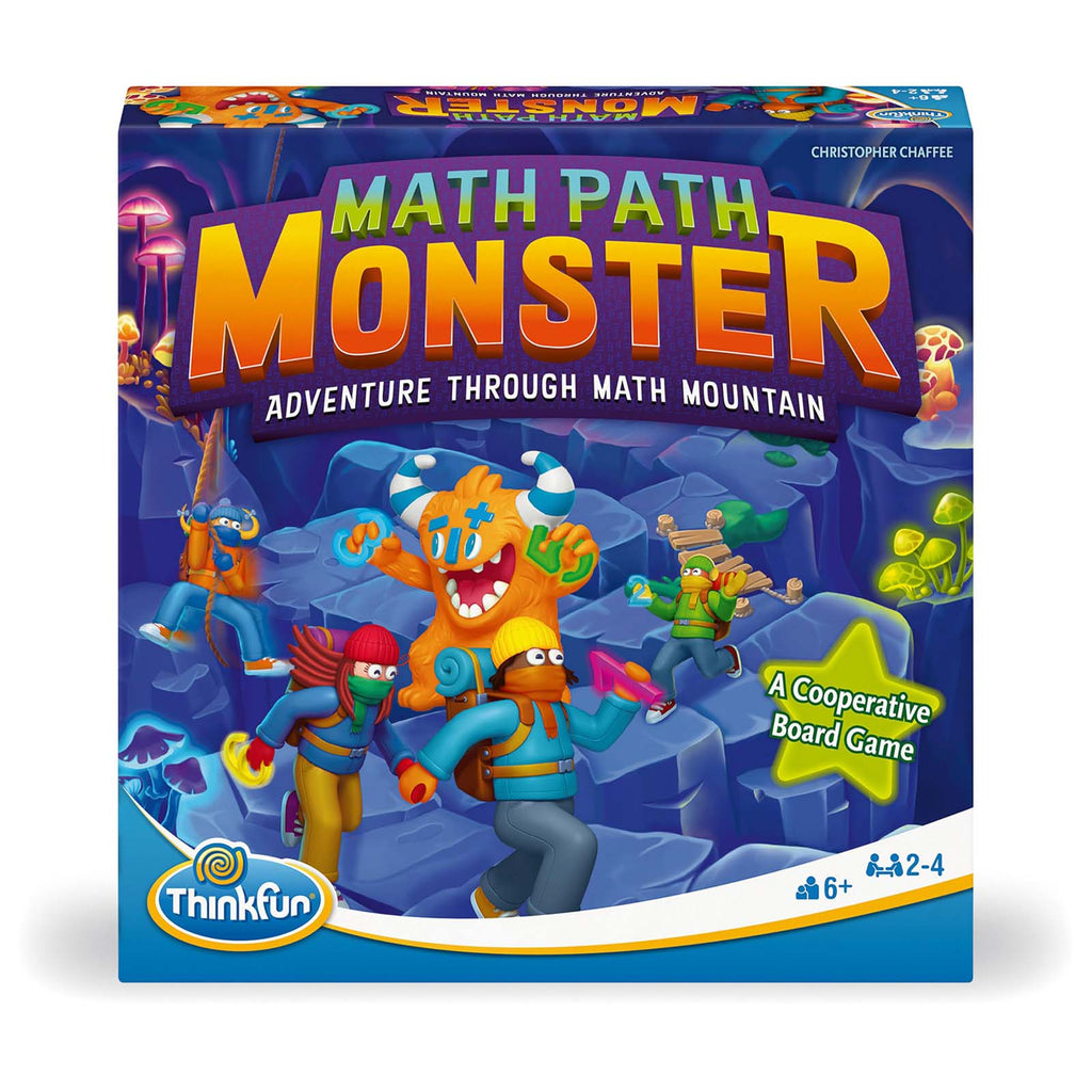 Thinkfun Math Path Monster Cooperative Board Game