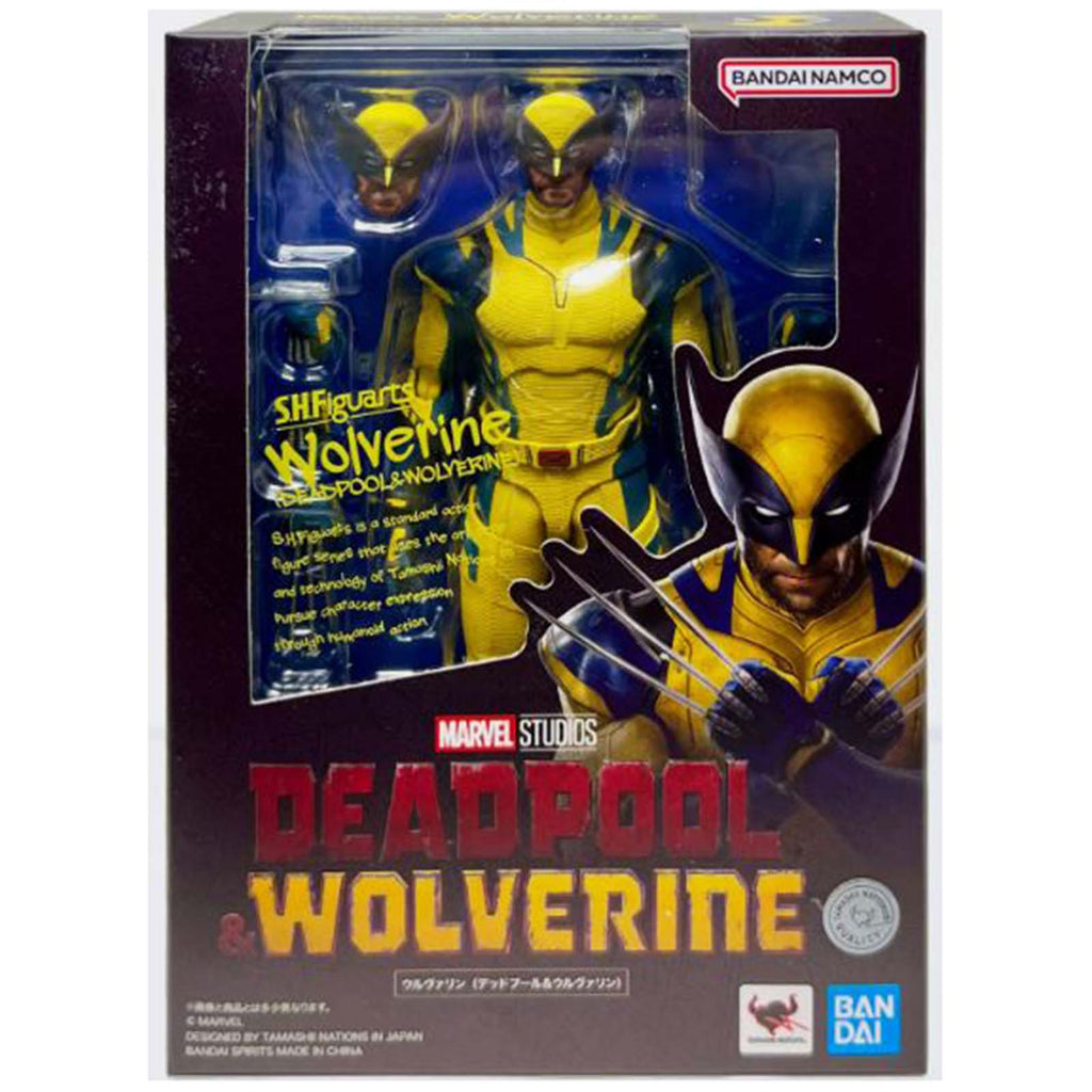 Bandai Deadpool And Wolverine SHFiguarts Wolverine Action Figure