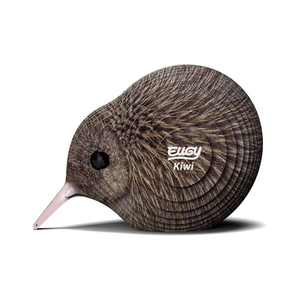 Eugy Kiwi 3D Cardboard Model Kit