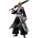 Bandai Bleach Tamashii Nations SHFiguarts Ichigo Kurosaki Dual Zangetsu Figure - Radar Toys