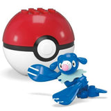 MEGA Pokemon Popplio With Poke Ball Building Set - Radar Toys