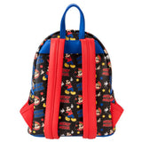 Loungefly Disney Mickey Mouse Classic All Over Print Mini Backpack