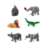 Safari Ltd Party Animals 6 Animal Figures Toob - Radar Toys