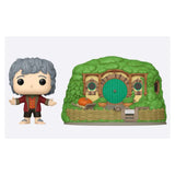 Funko Lord Of The Rings POP Town Bilbo Baggins With Bag-End Vinyl Figure Set - Radar Toys