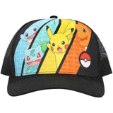 Pokemon Starter Youth Baseball Cap - Radar Toys