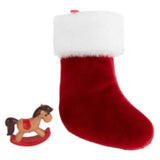 Super Impulse World's Smallest Stocking With Rocking Horse Micro Figure - Radar Toys