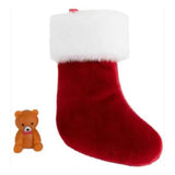 Super Impulse World's Smallest Stocking With Teddy Bear Micro Figure - Radar Toys