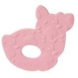 Douglas Farrah Pink Fawn Silicone Teether - Radar Toys