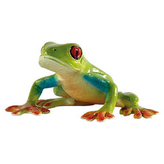 Bullyland Red-Eyed Tree Frog Animal Figure 68516 - Radar Toys