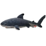 Wild Republic Cuddlekins Blacktip Shark 23 Inch Plush Figure