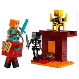 LEGO® Minecraft The Nether Lava Battle Building Set 21266 - Radar Toys