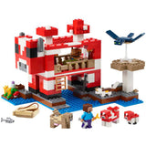 LEGO® Minecraft The Mooshroom House Building Set 21270 - Radar Toys