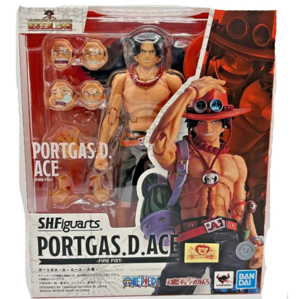 Bandai One Piece SHFiguarts Portgas D Ace Fire Fist Action Figure - Radar Toys