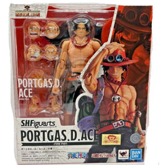 Bandai One Piece SHFiguarts Portgas D Ace Fire Fist Action Figure