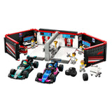 LEGO® City F1® Garage And Mercedes AMG And Alpine Cars Building Set 60444 - Radar Toys