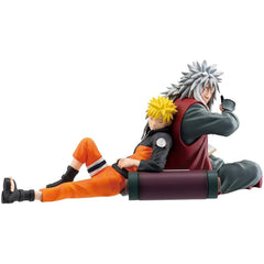 Bandai Naruto Shippuden Revible Moment Naruto Uzumaki And Jiraiya Ichibansho Figure - Radar Toys