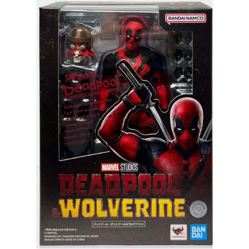 Bandai Deadpool And Wolverine SHFiguarts Deadpool Action Figure