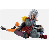 Bandai Naruto Shippuden Revible Moment Naruto Uzumaki And Jiraiya Ichibansho Figure - Radar Toys