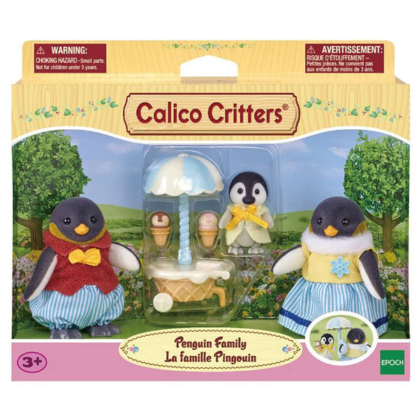 Calico Critters Penguin Family Figure Set CC2062| Radar Toys