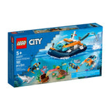 LEGO® City Explorer Diving Boat Building Set 60377 - Radar Toys