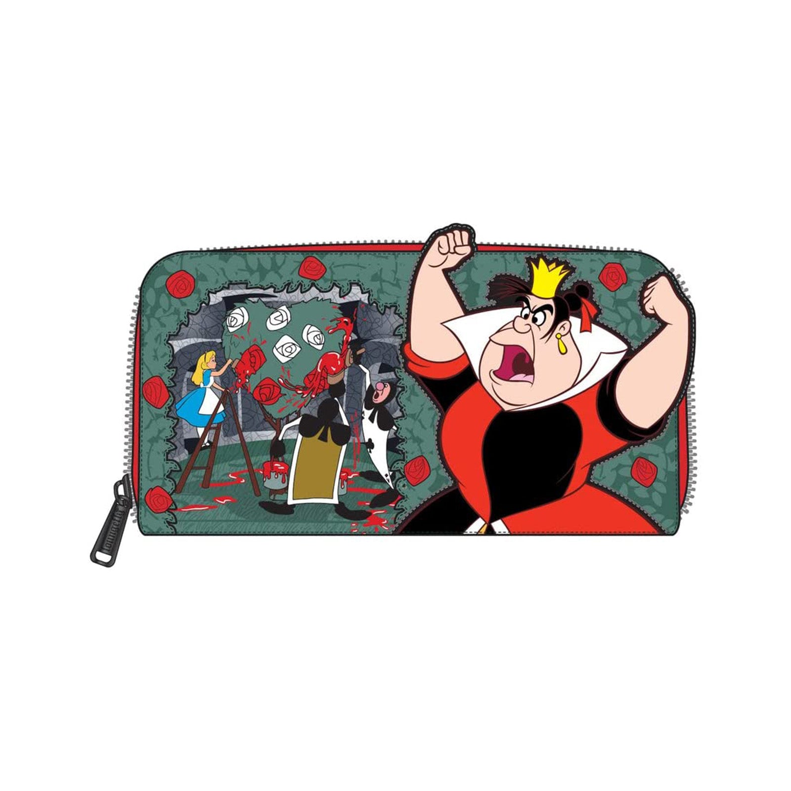  Loungefly Disney Villains Scenes Maleficent Sleeping Beauty Zip  Around Wallet : Clothing, Shoes & Jewelry