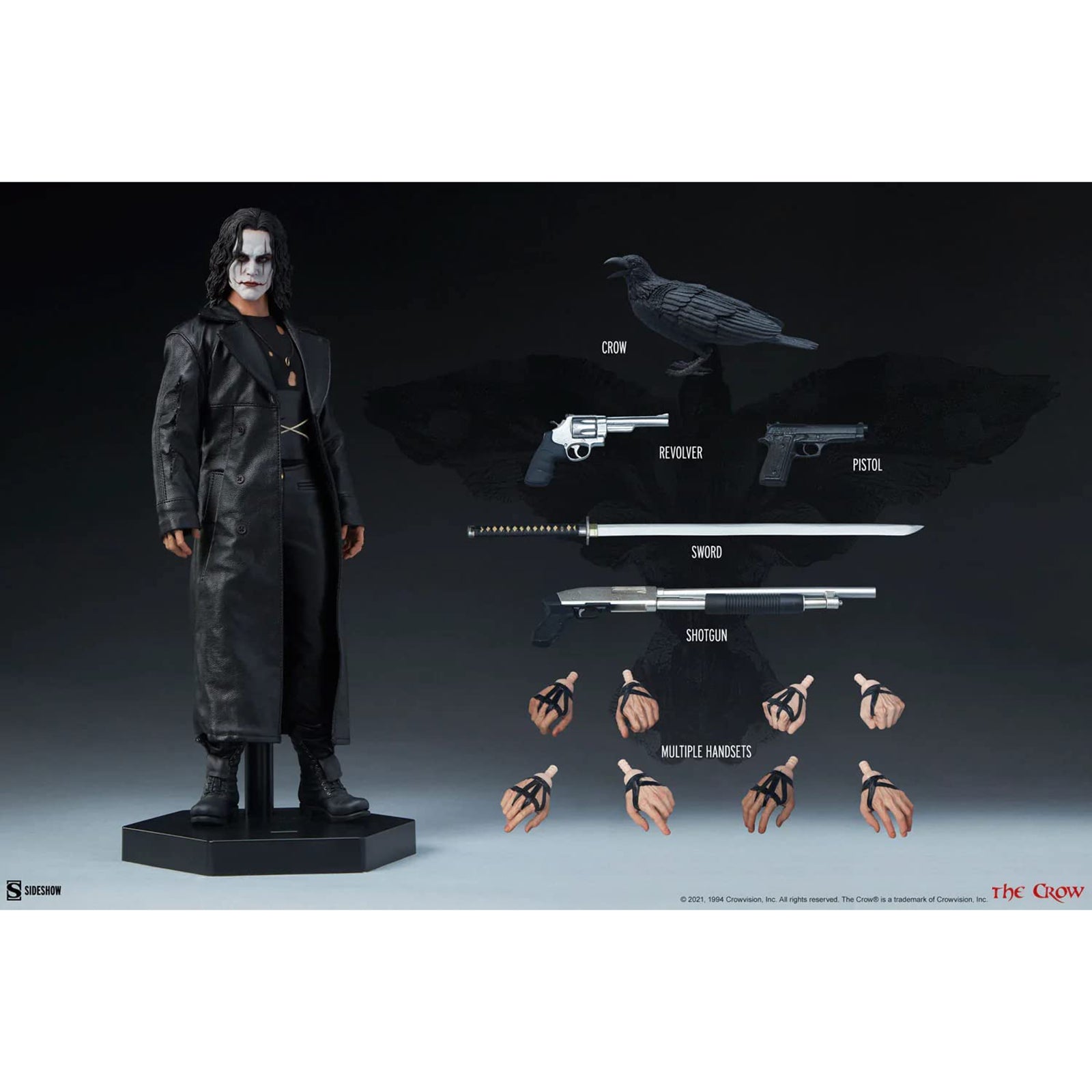 Sideshow The Crow Sixth Scale Action Figure | Radar Toys