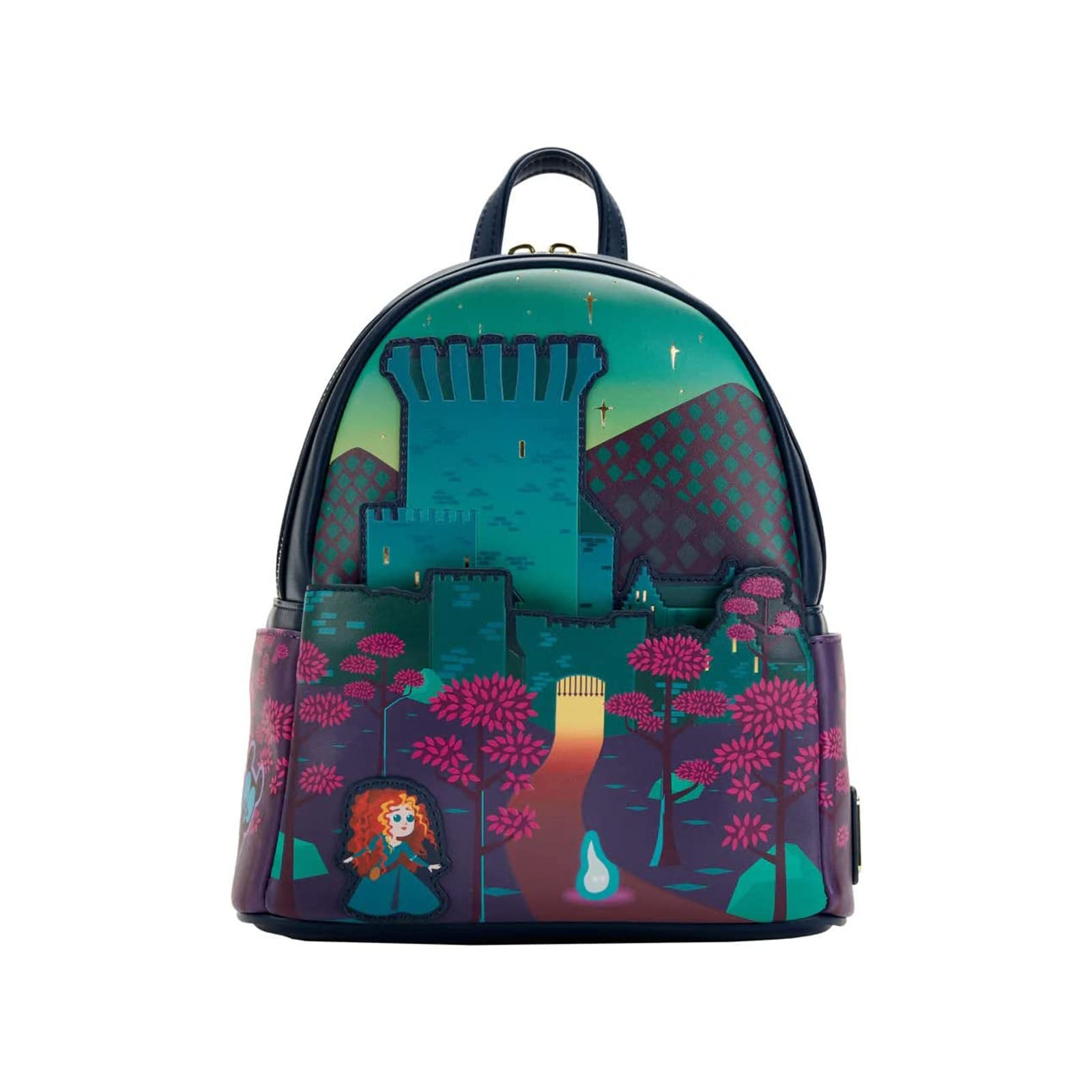 Loungefly Disney Princess Castle Series Sleeping Beauty Mini Backpack