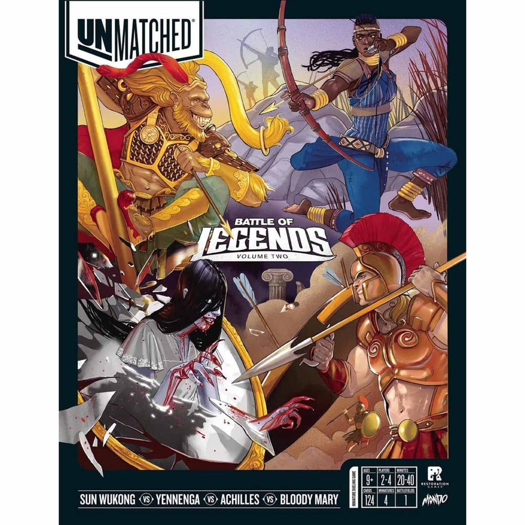 Unmatched Battle Of Legends Volume 2 Board Game - Radar Toys