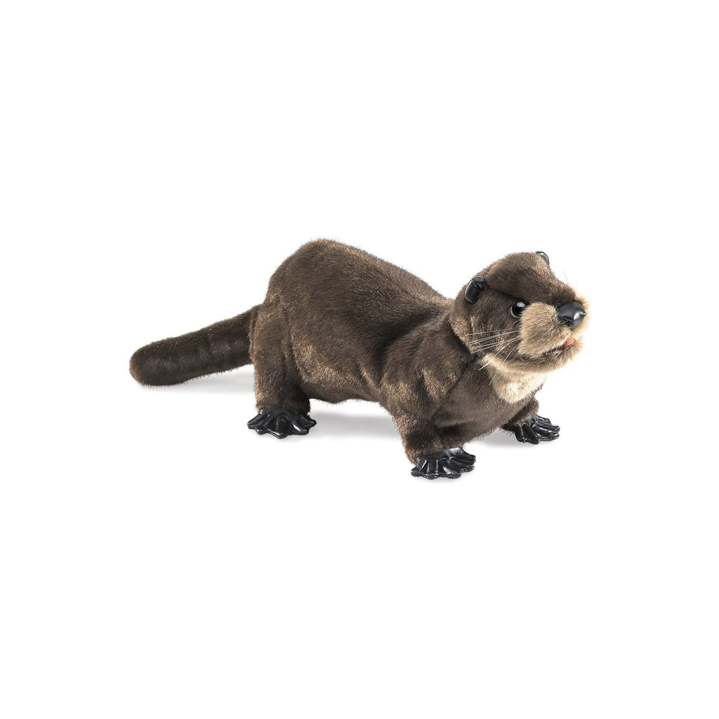 Folkmanis River Otter Puppet Plush Figure