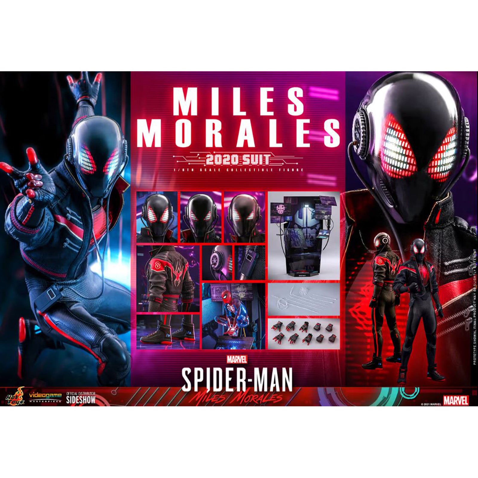 Miles Morales Sixth Scale Collectible Figure by Hot Toys